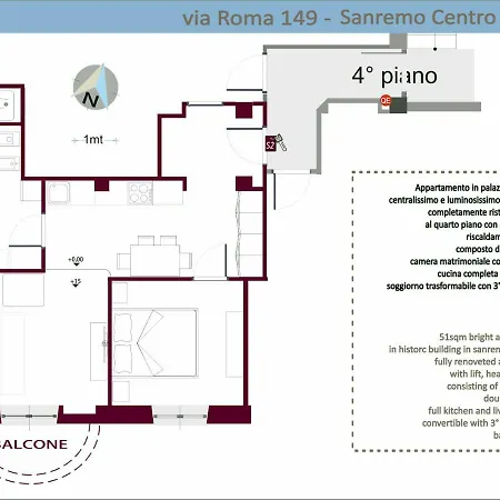 Carlos Bcs2 - Sanremo Center Suite - Exterior photo